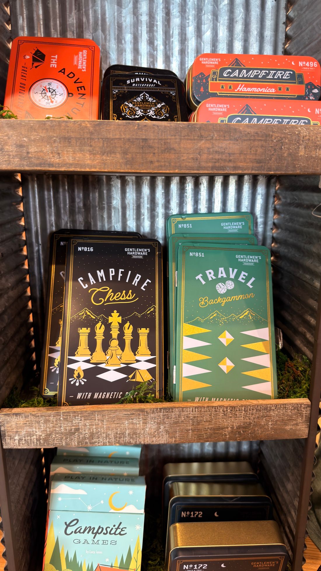 Hardware Travel & Campfire Games 