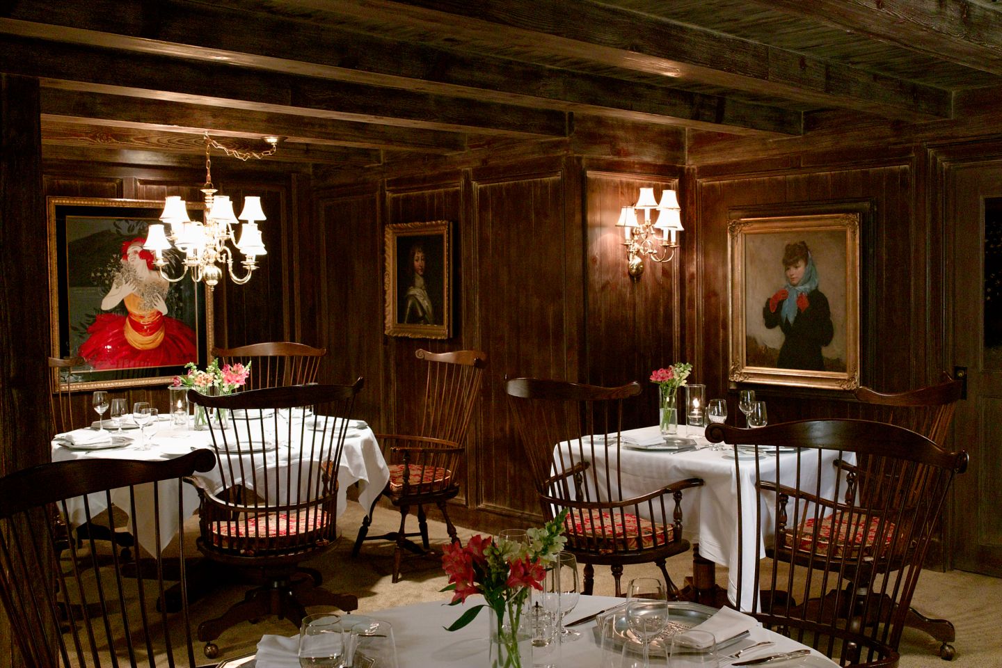 the dining room at The Immigrant Restaurant