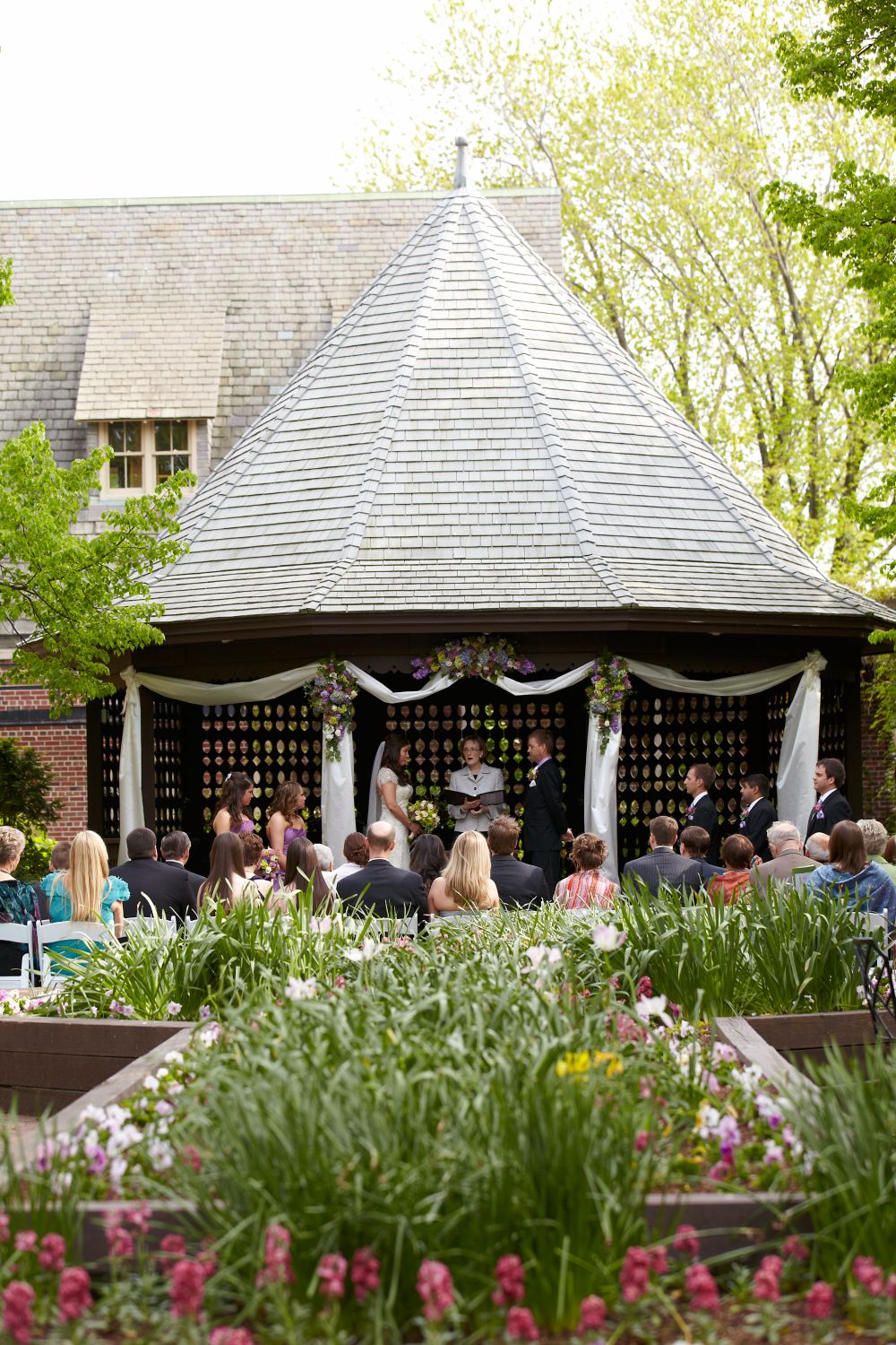 The American Club Outdoor Wedding Ceremony