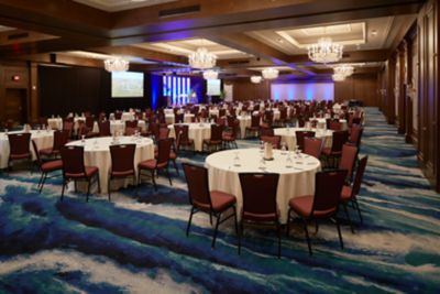 The Grand Hall of the Great Lakes at The American Club