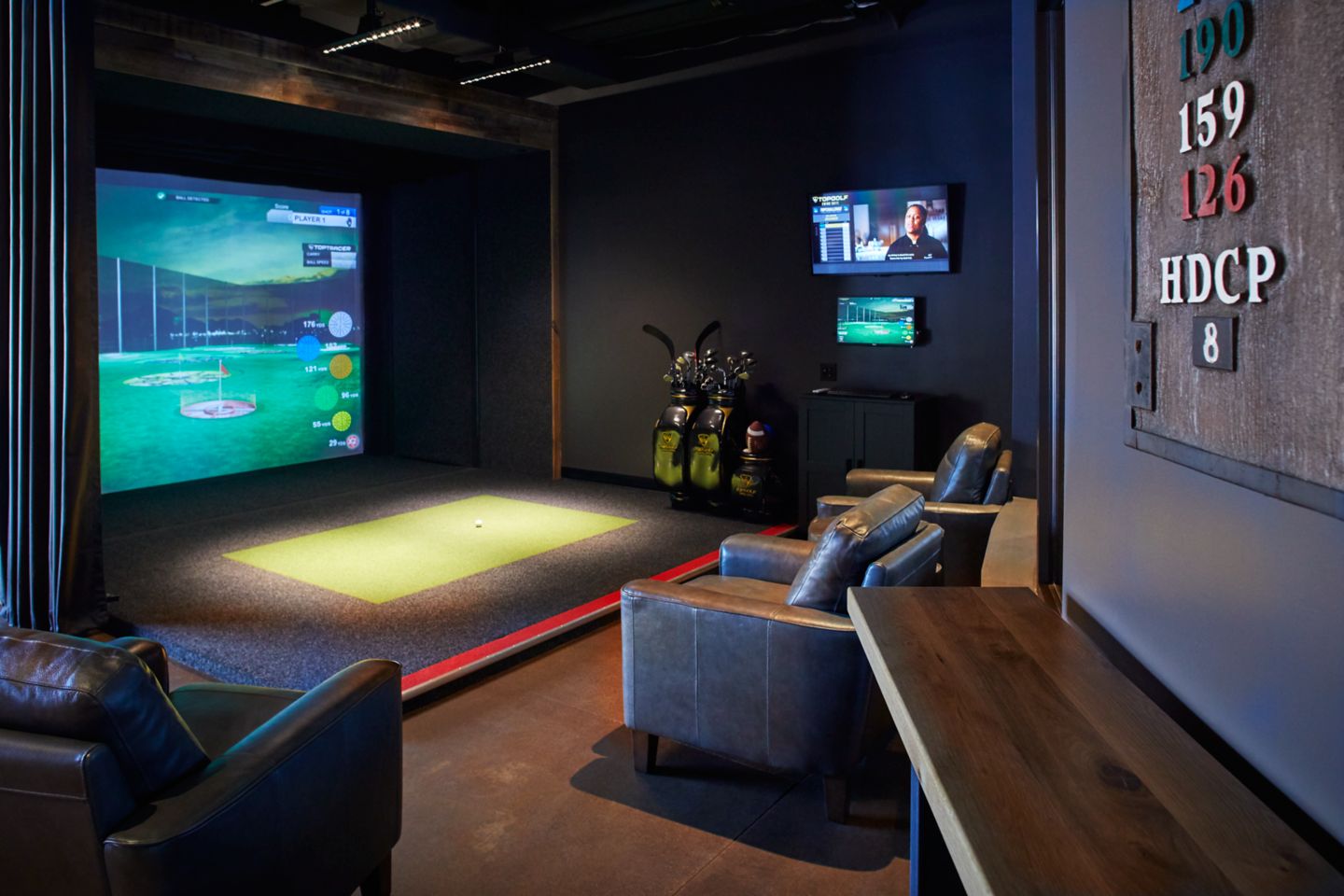 Kohler Swing Studio, Top Golf Swing Suite