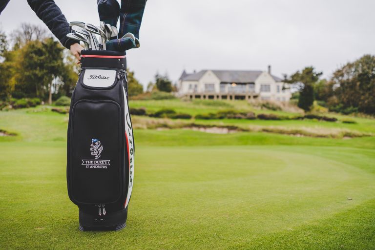 The 18th at The Duke's golf course, St Andrews