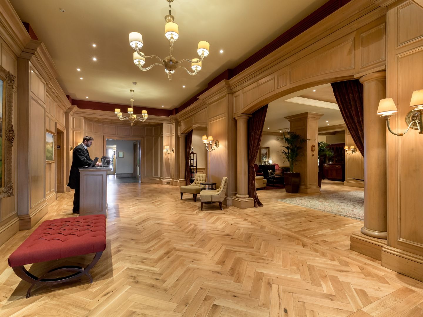 Reception are of the Old Course Hotel, Golf Resort & Spa