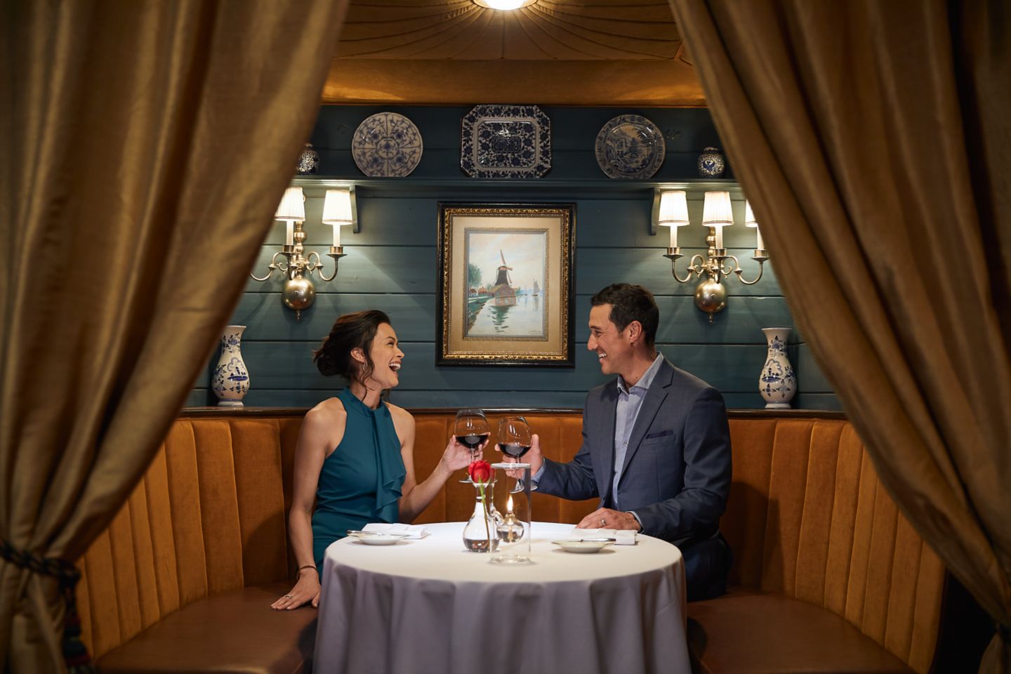The Immigrant Restaurant at The American Club. 