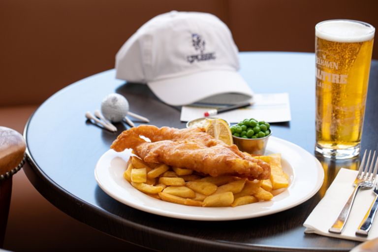 Fish and Chips at The Duke's Clubhouse