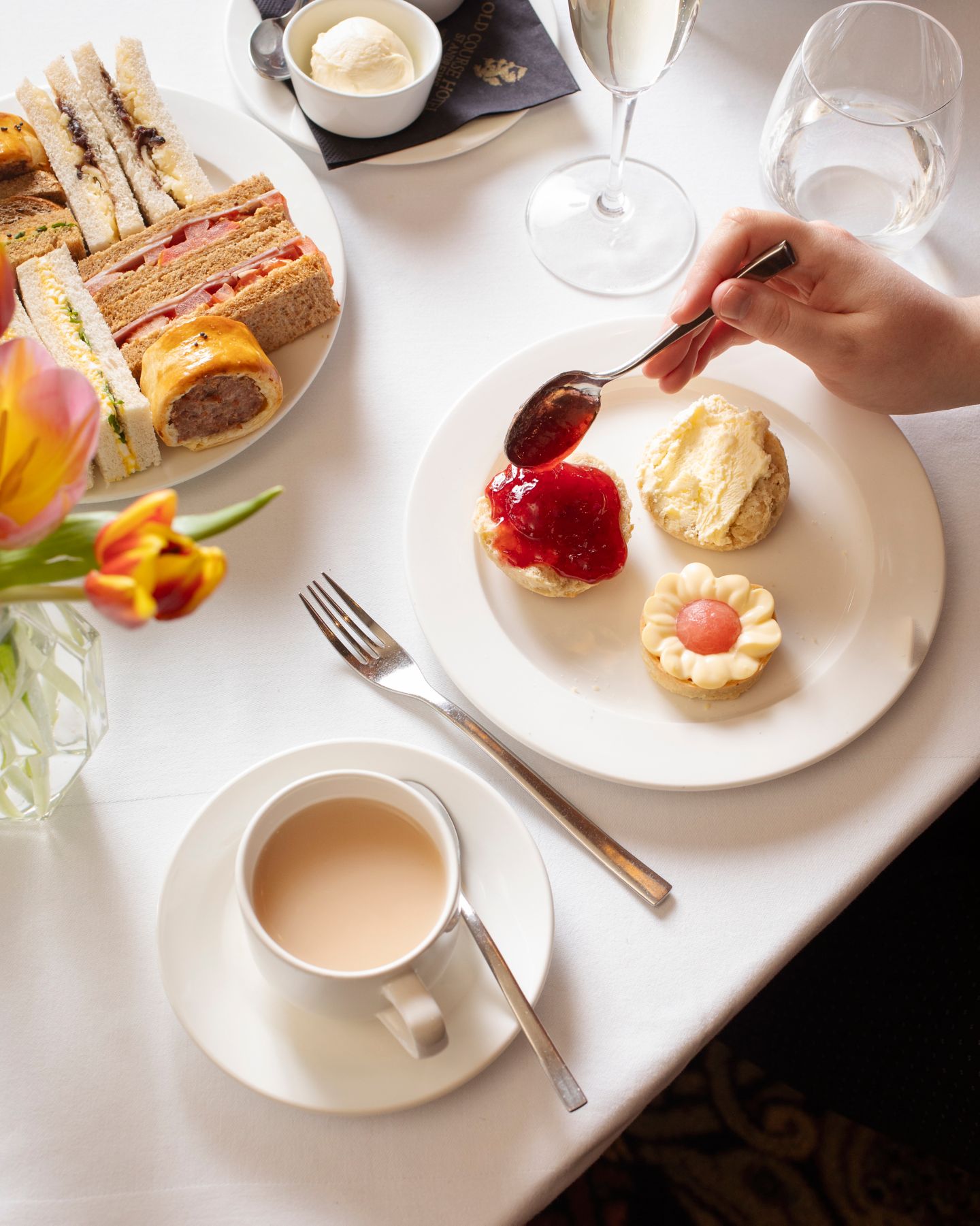 Afternoon Tea at the Old Course Hotel, Golf Resort & Spa