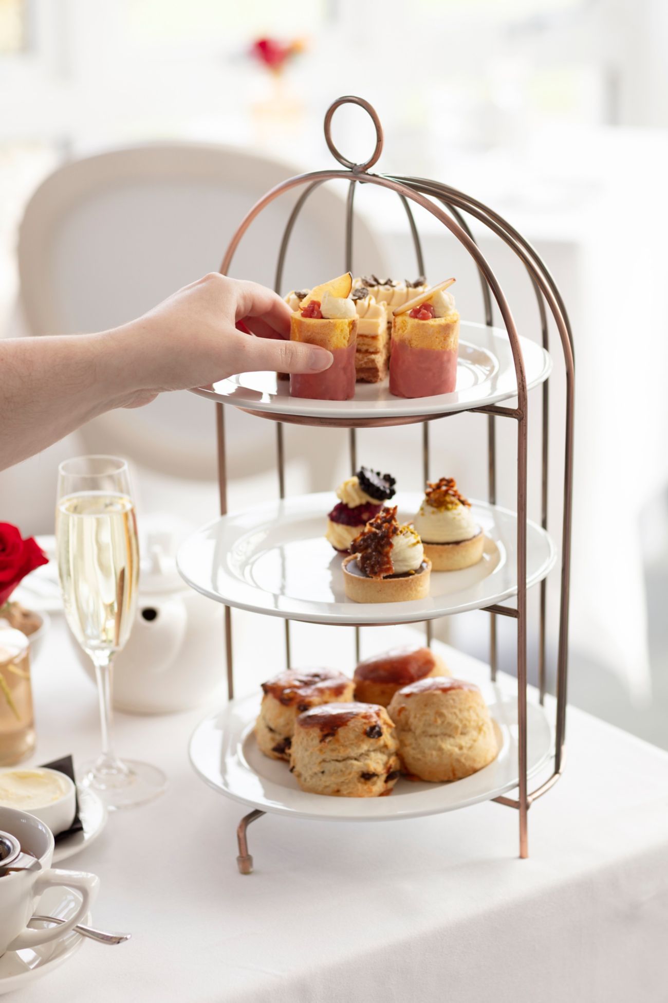 Afternoon Tea at the Old Course Hotel, Golf Resort & Spa