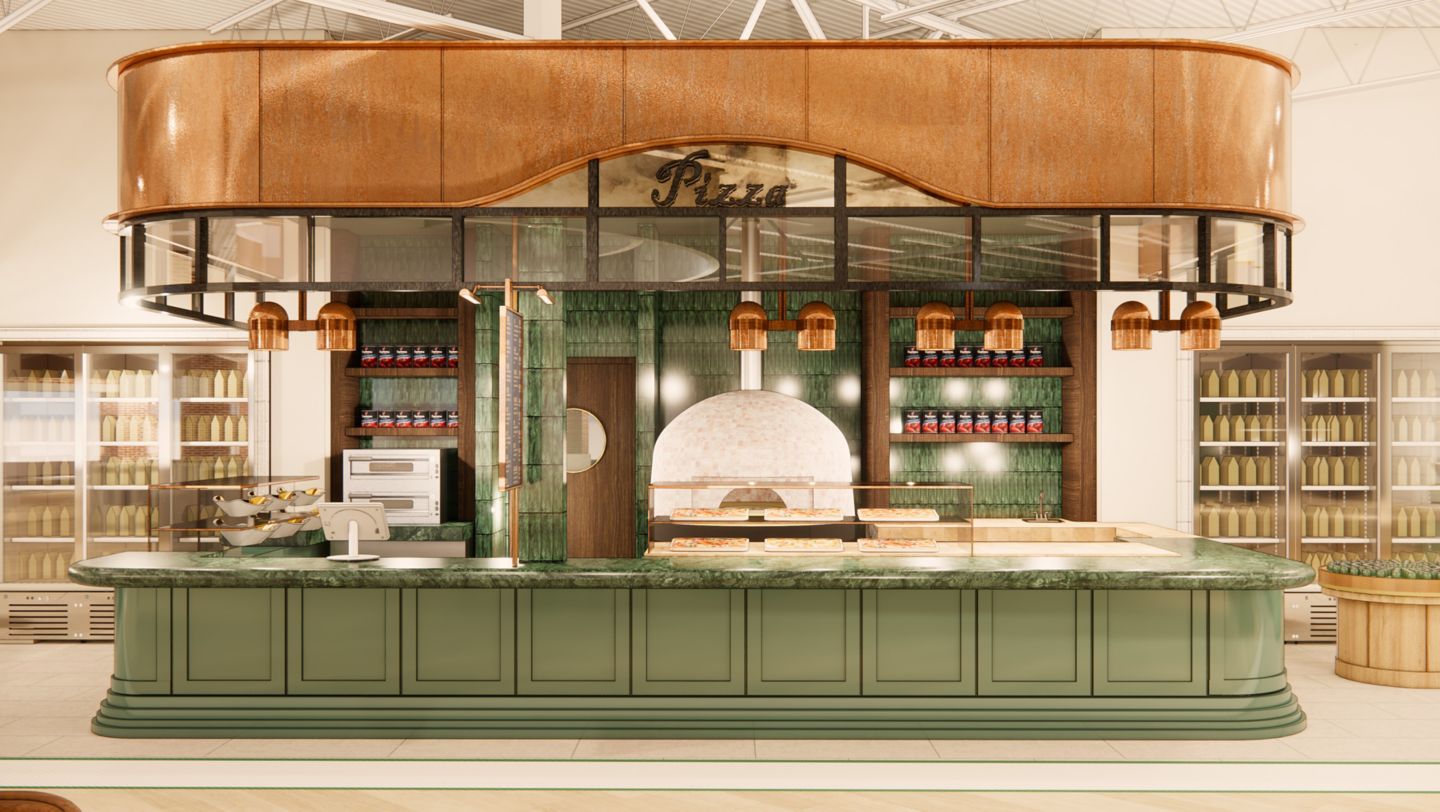 The Serve Entrance rendering