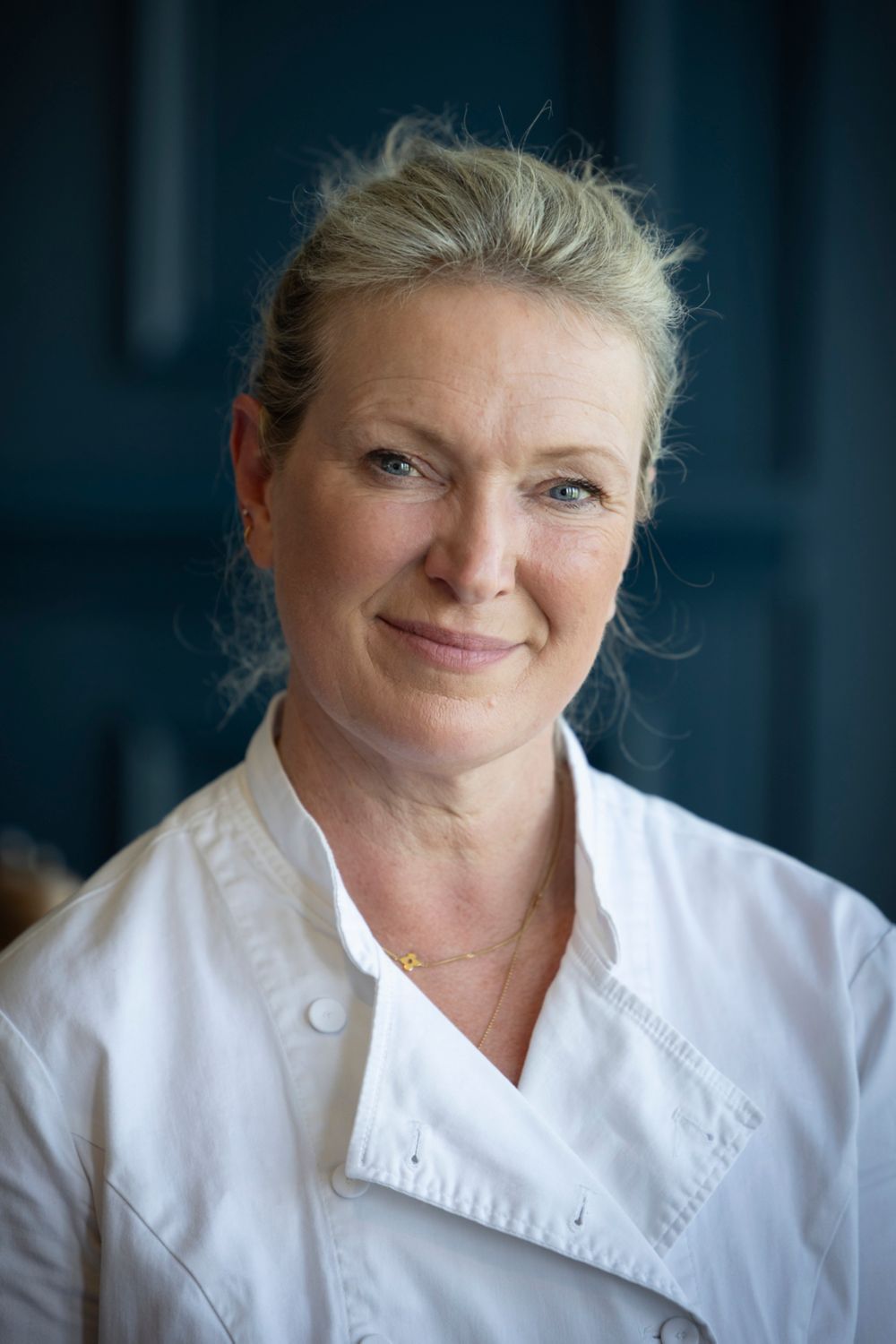 Rachel Allen in the Road Hole Restaurant Kitchen