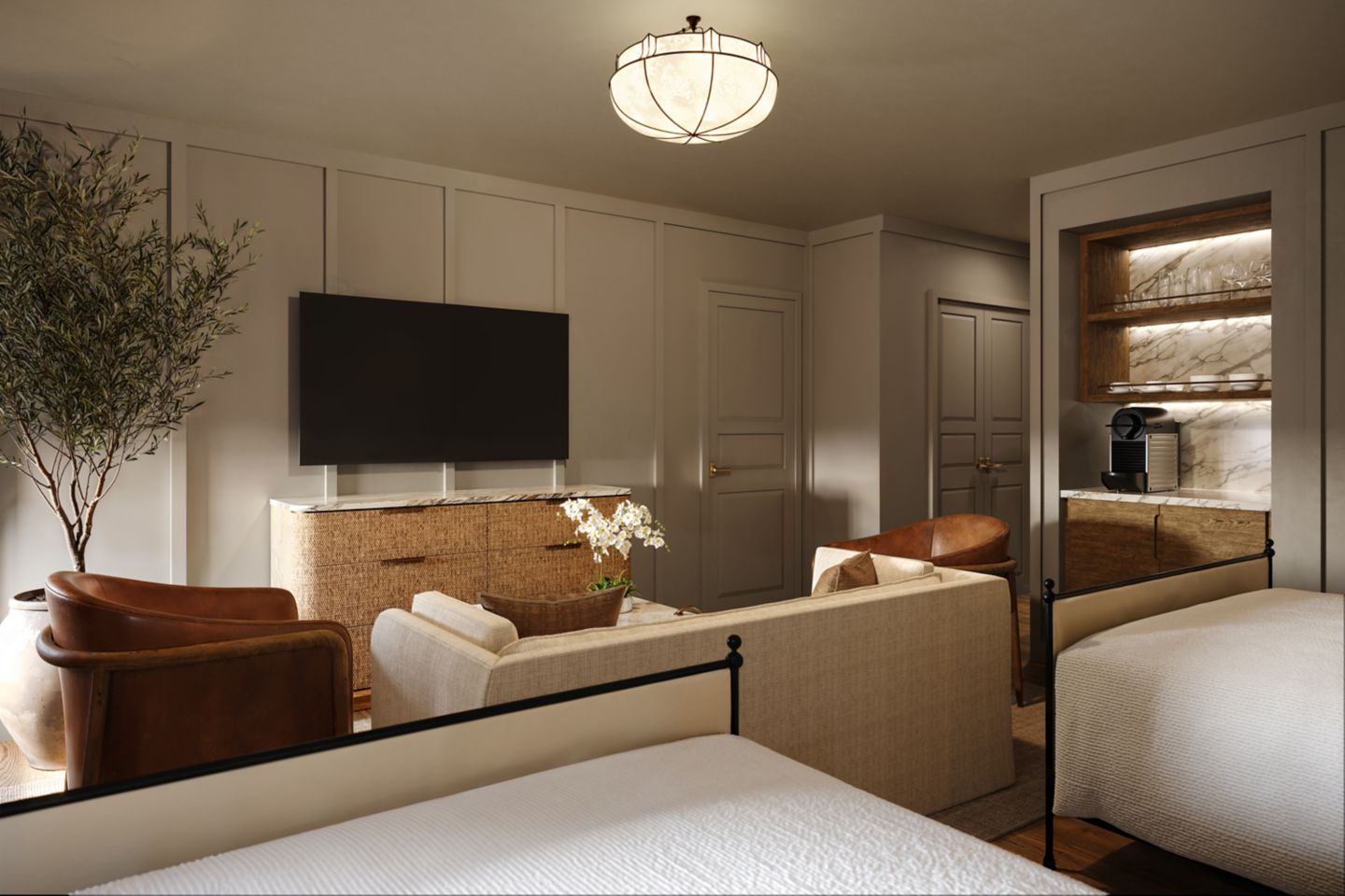 The Serve interior rendering