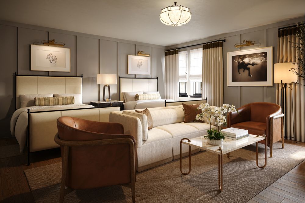 Carriage House room rendering