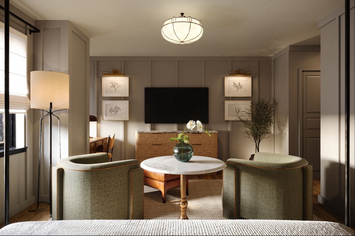 The Serve Entrance rendering