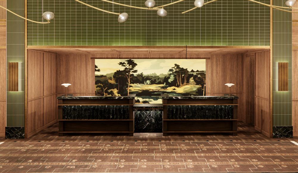 rendering of Inn on Woodlake Front Desk