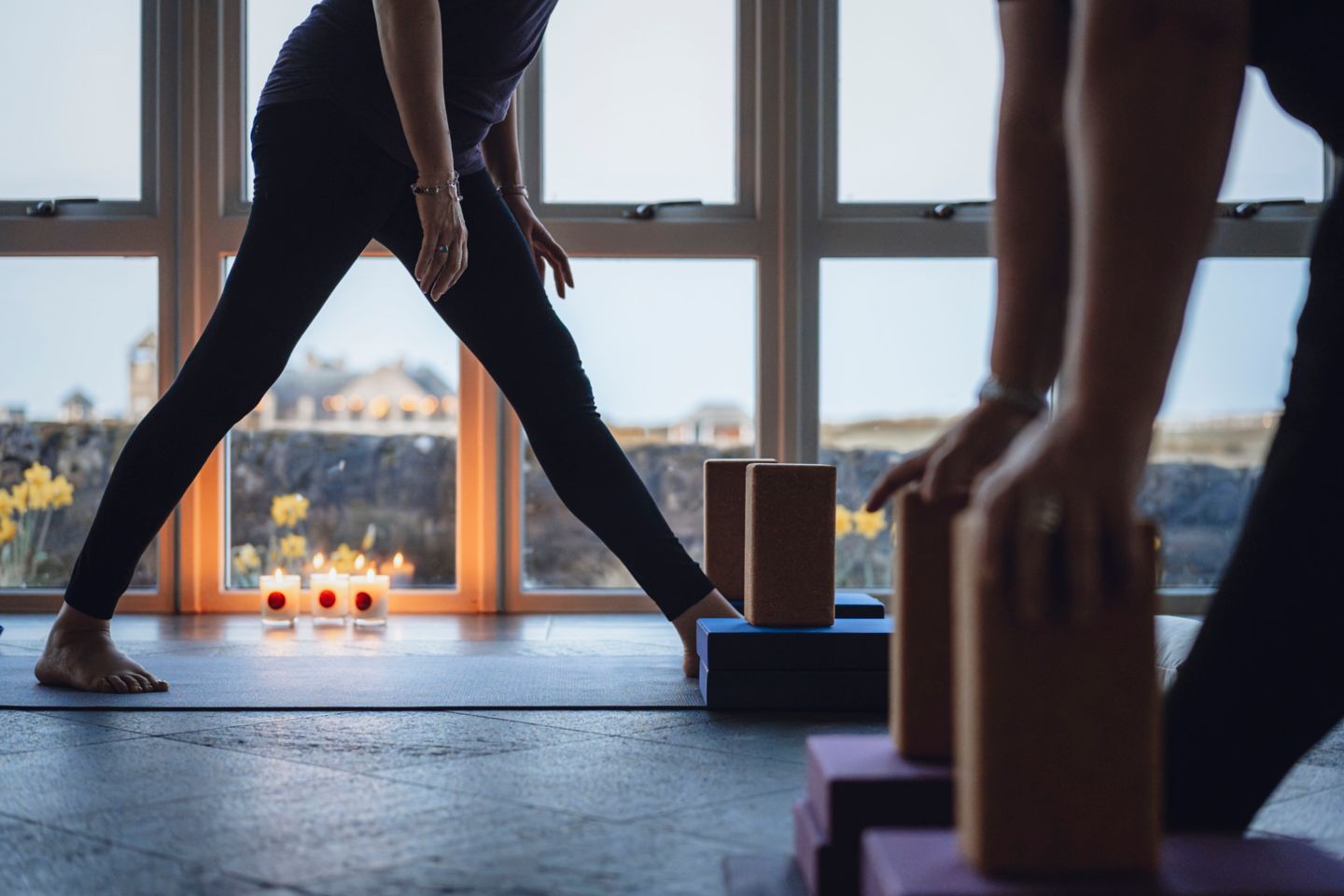 Yoga at the Old Course Hotel