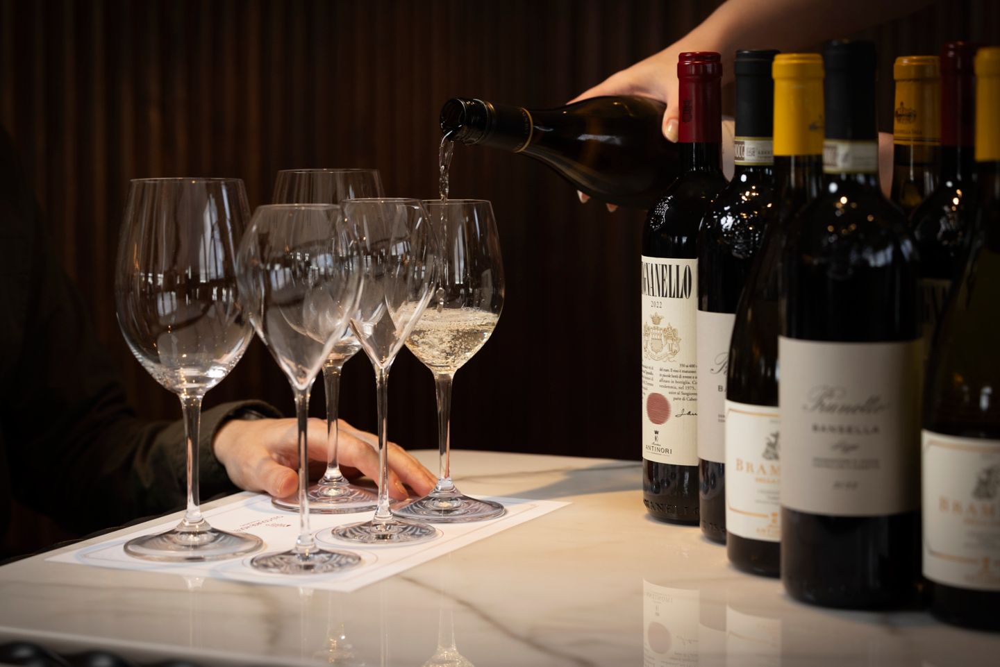 Wine tasting