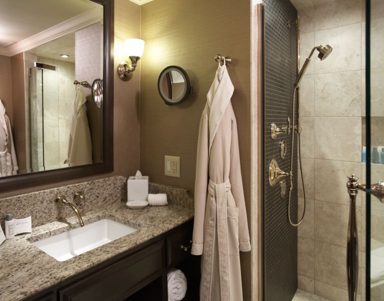 a standard bathroom