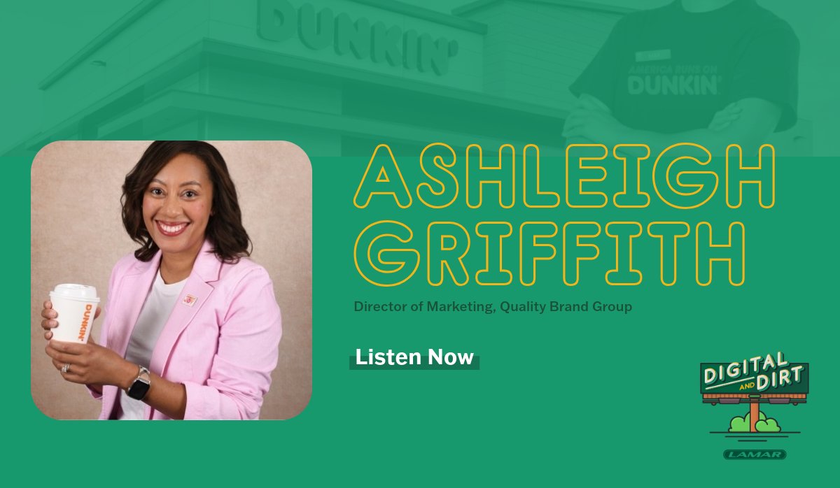 Ashleigh Griffith episode graphic for lamar's digital and dirt Podcast