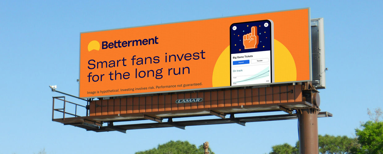 youth prospects creative on digital billboard
