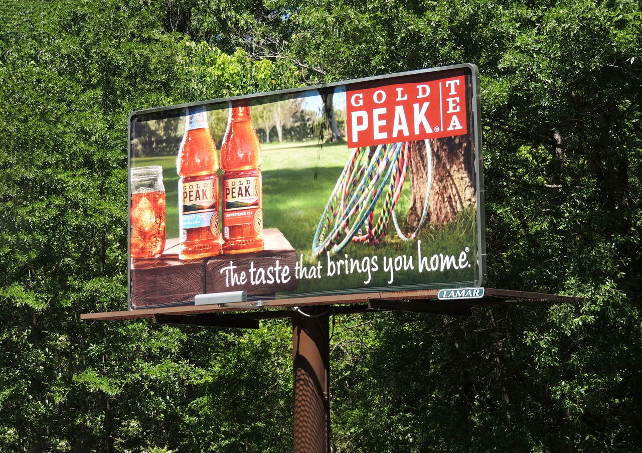 Gold Peak Tea Poster