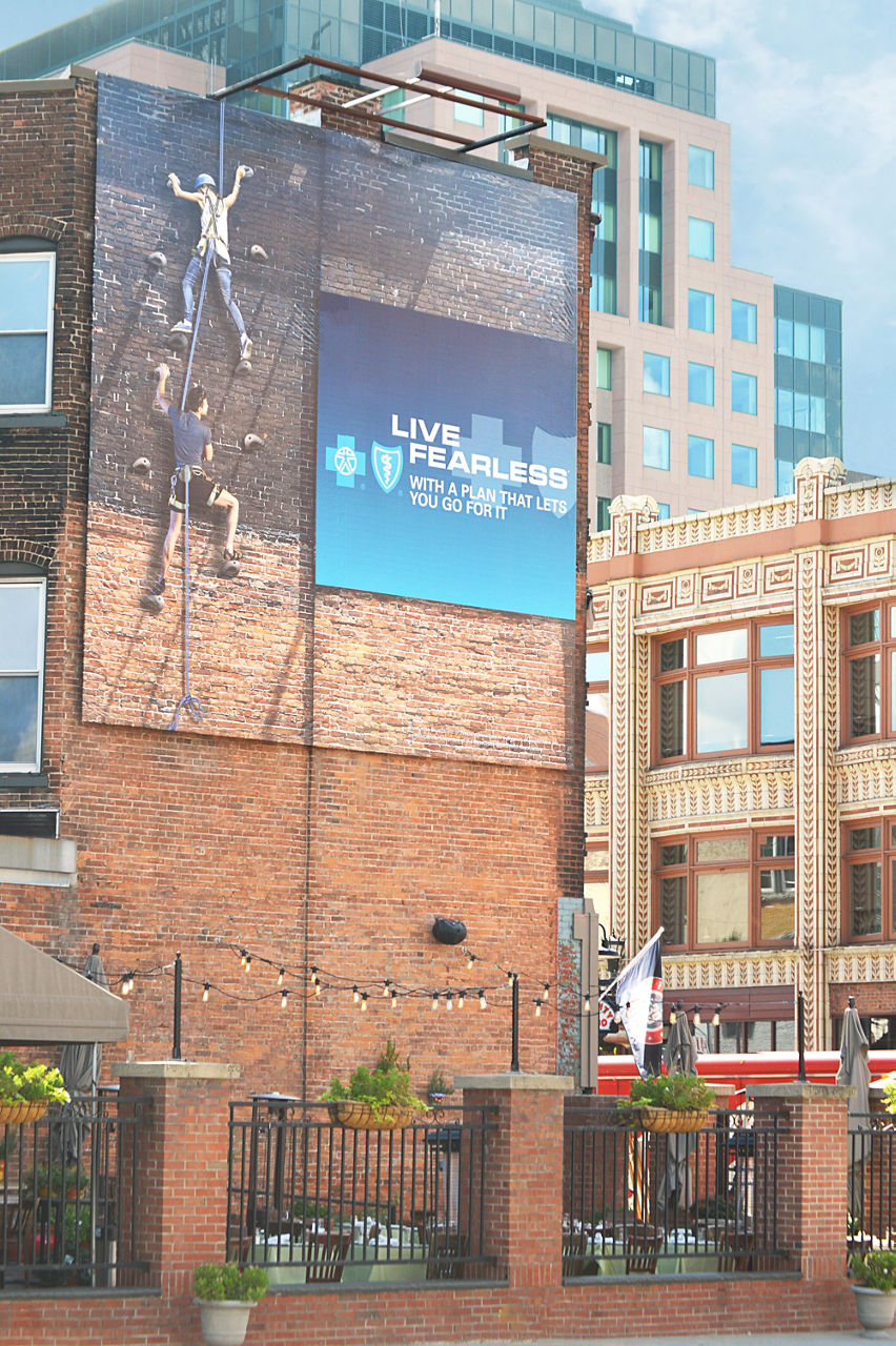 Blue Cross Blue Shield Wallscape