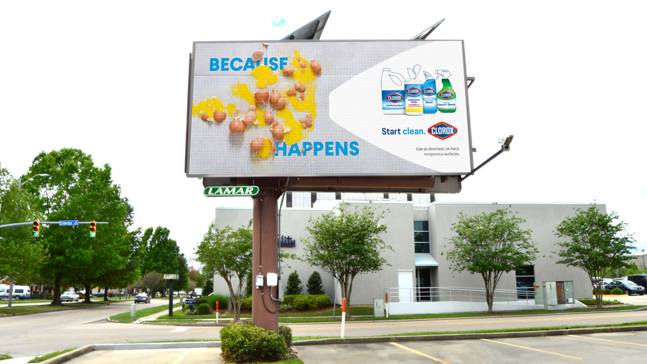 Clorox Digital Poster