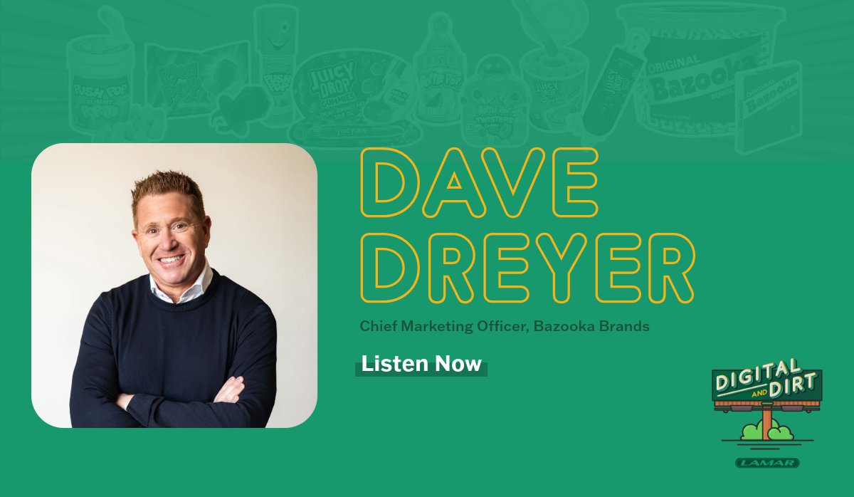 Dave Dreyer episode graphics for lamar's digital and dirtPodcast