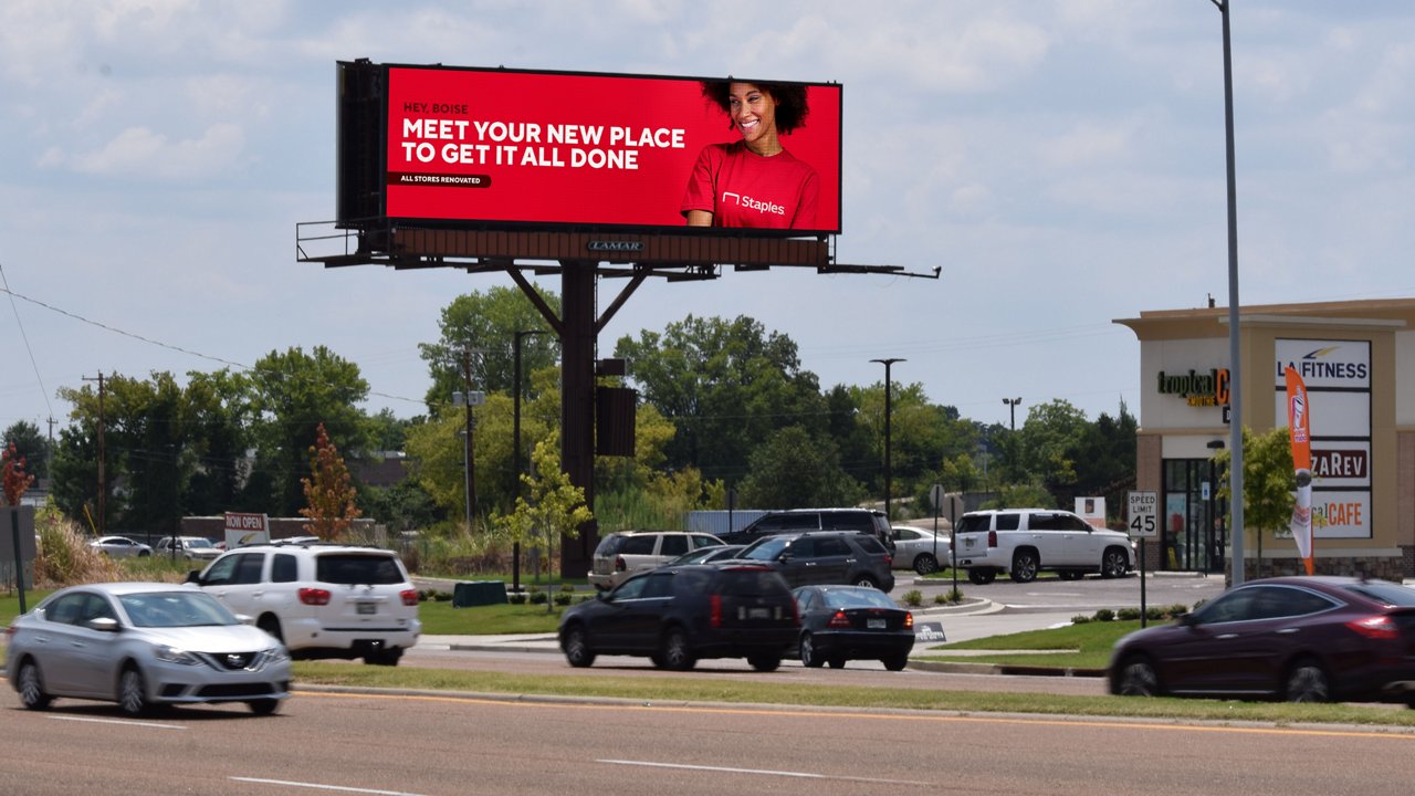 Lamar digital billboard