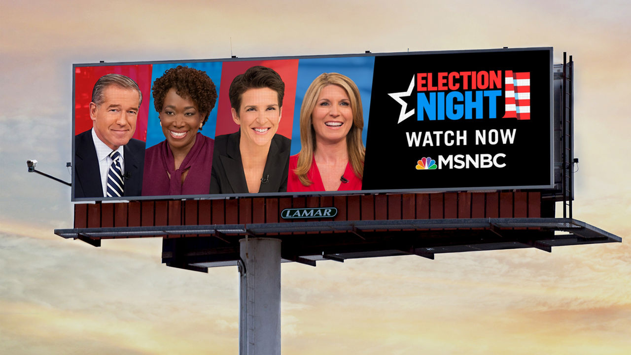 MSNBC Election Night Digital Bulletin 