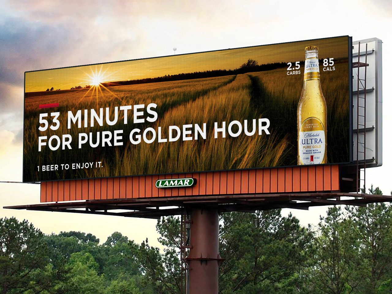 Michelob Ultra Digital Bulletin