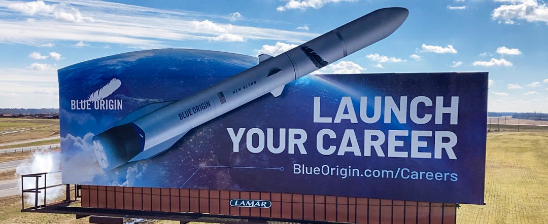 Lamar Advertising and Blue Origin bulletin