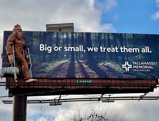 Tallahassee Memorial Healthcare billboard on Lamar Advertising inventory 