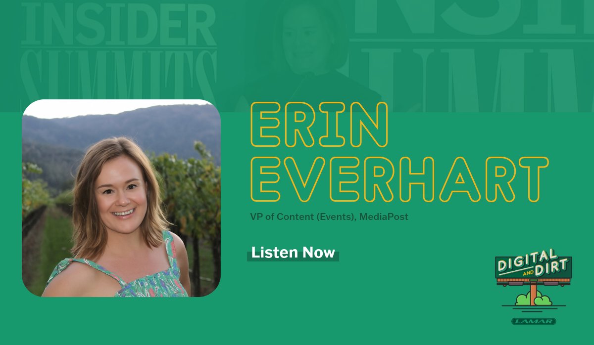 Digital and Dirt episode graphic featuring Erin Everhart on Lamar's Podcast