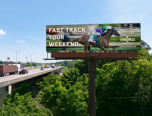 Lamar digital billboard