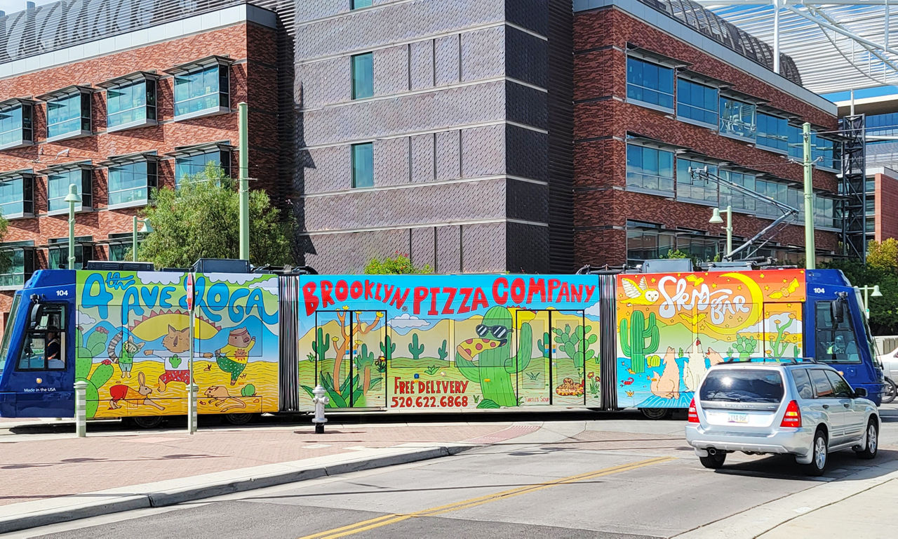 Brooklyn Pizza Company Full Side Rail