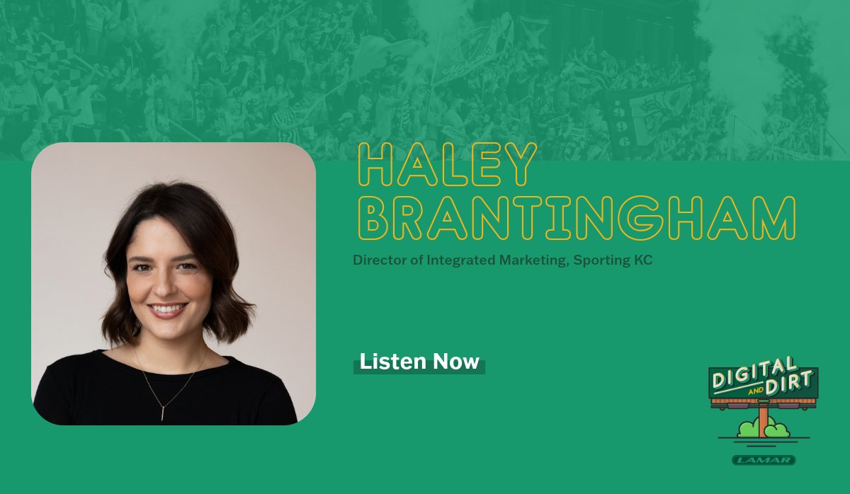 Episode graphic for Haley Brantingham on Lamar's digital and dirt podcast