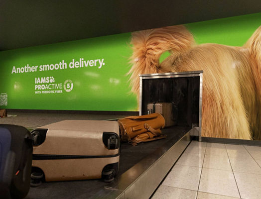 Lamar Advertising IAMS Airport Display