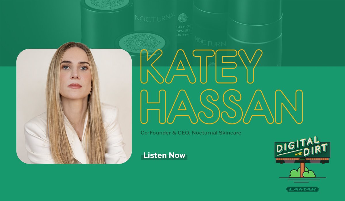 Katey Hassan podcast episode graphic on Digital and Dirt