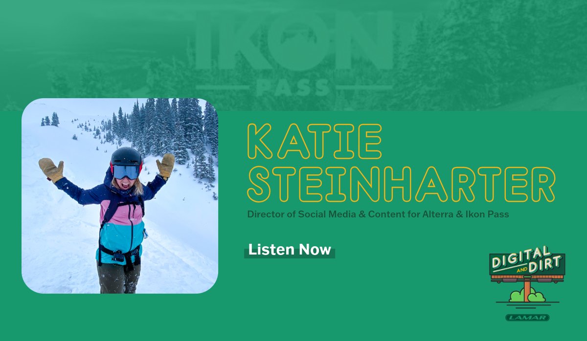 Katie Steinharter Podcast graphic
