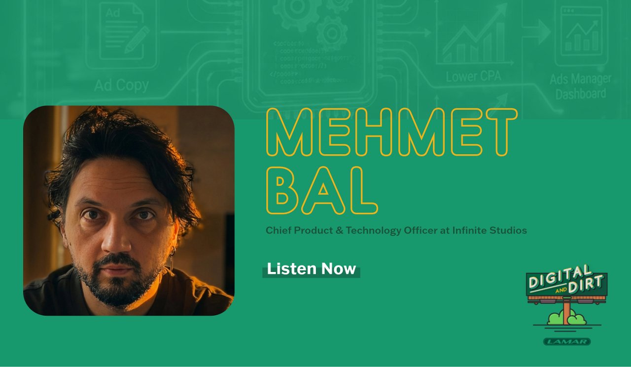 Mehmet Bal episode graphic for Lamar's podcast 