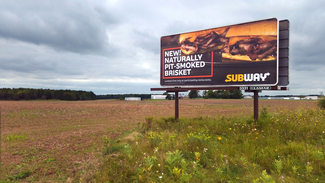 Subway Pit Smoked Brisket Poster