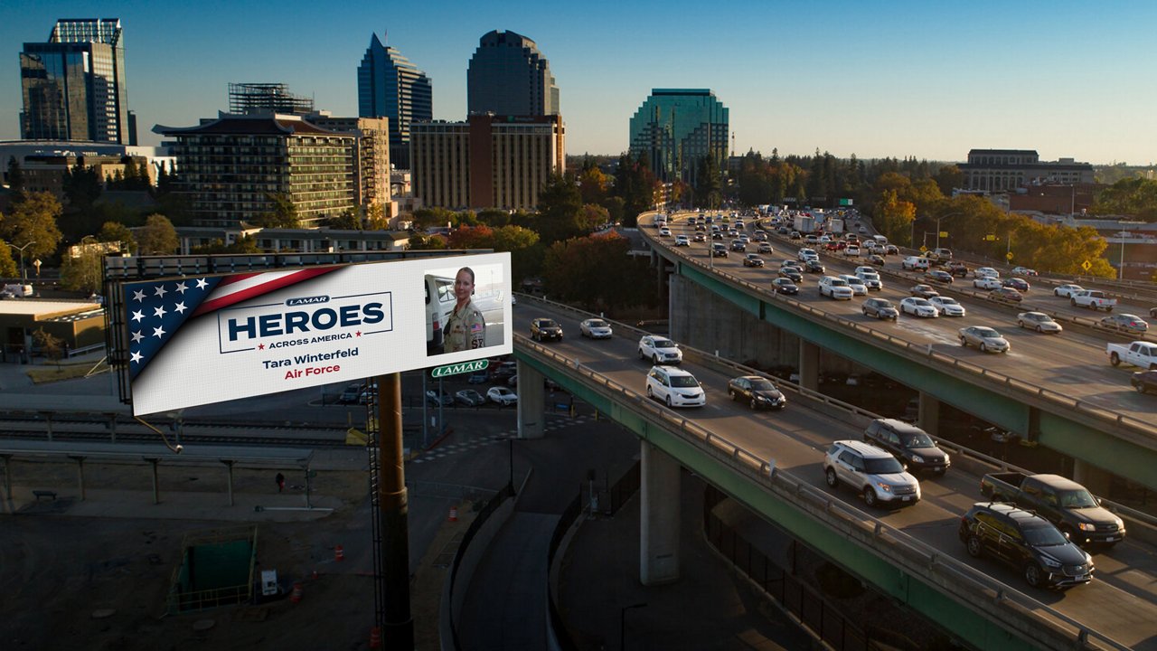 Lamar Advertising Company Heroes Across America Campaign