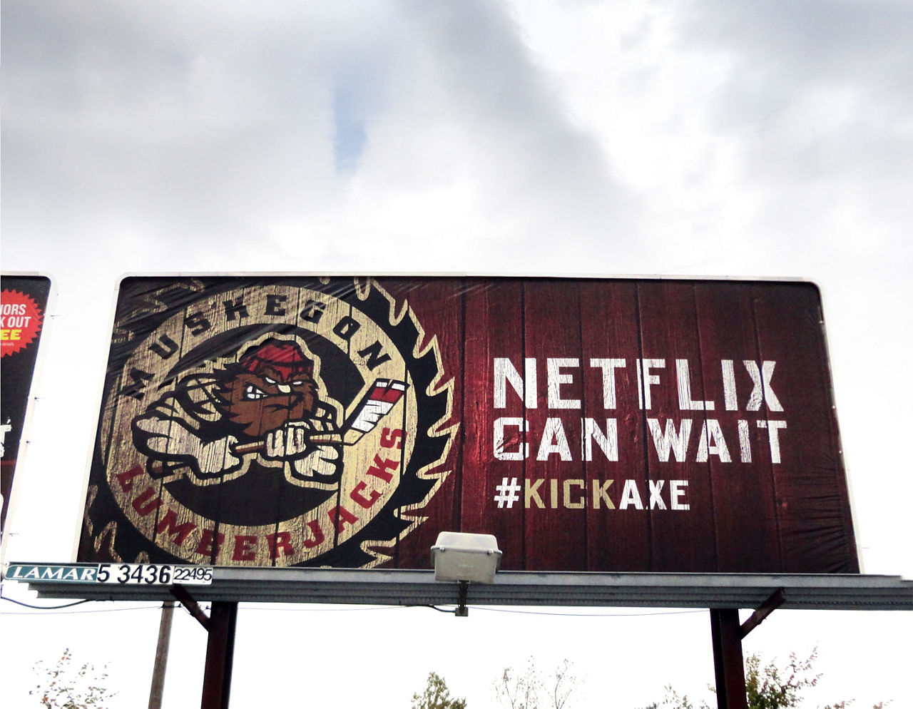 Muskegon Lumberjacks Poster