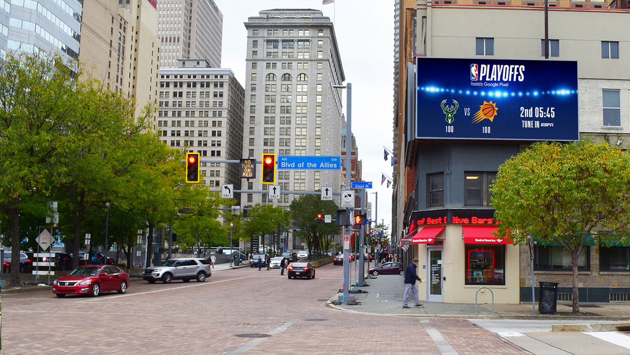 NBA Playoffs Digital Poster