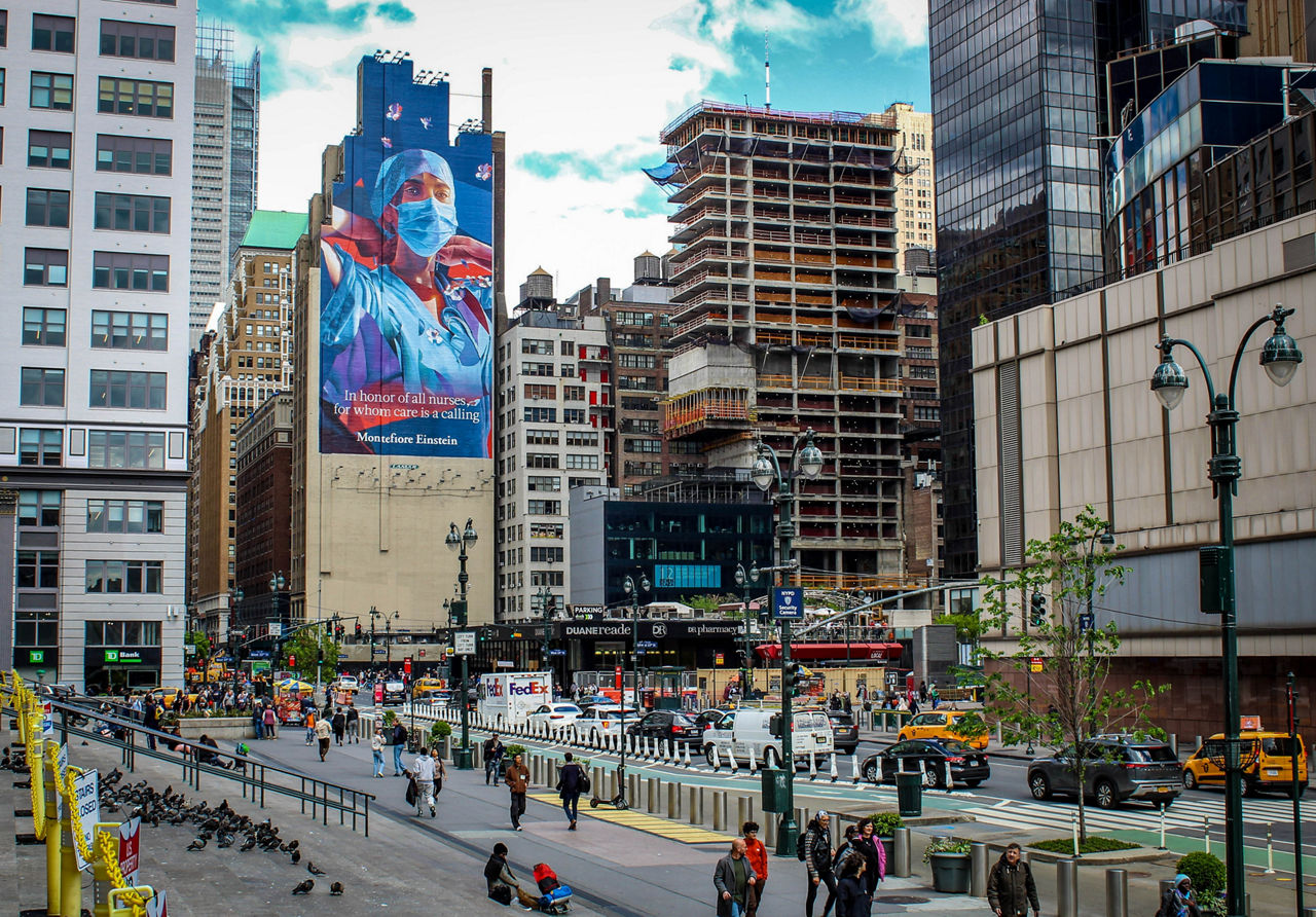 Montefiore Medical Center Wallscape