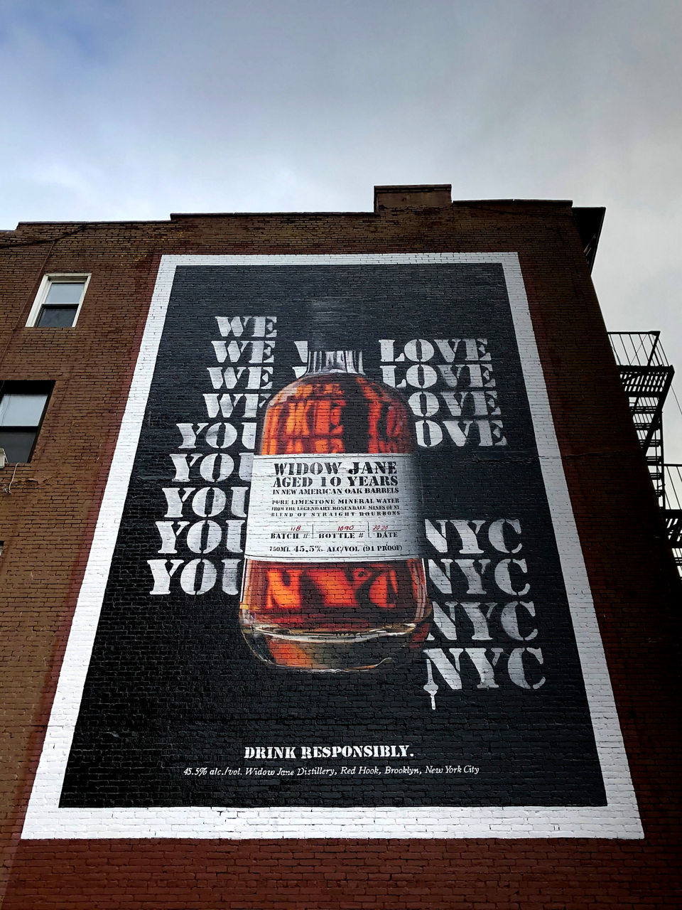 Widow Jane Distillery Wallscape