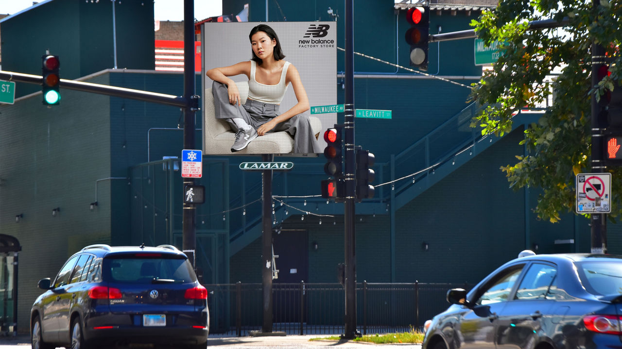 New Balance Digital Poster