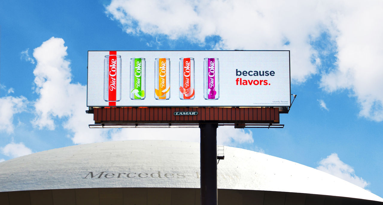 Coca Cola Digital Bulletin