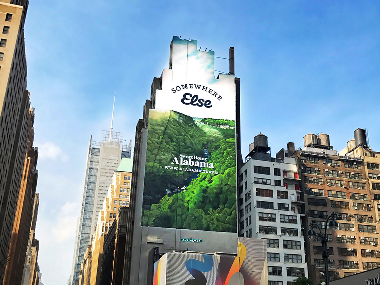 Alabama Travel Wallscape 