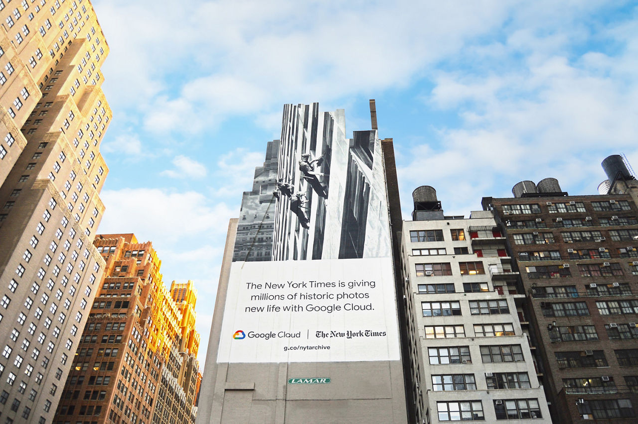 Google Cloud Wallscape