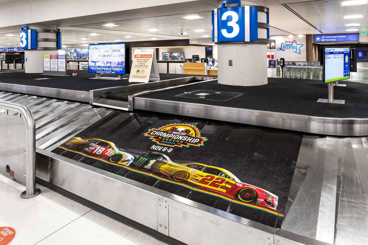 PHX Baggage Claim Belt Wrap